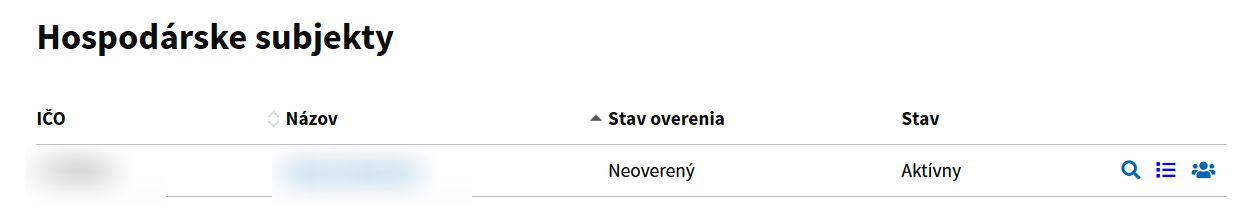 IS EVO – firma v stave Neoverený
