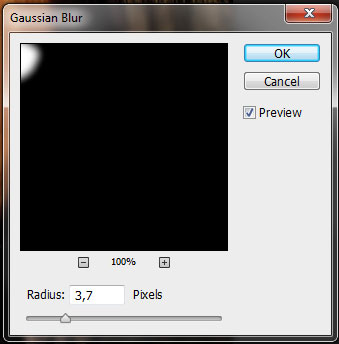 Gaussian Blur settings