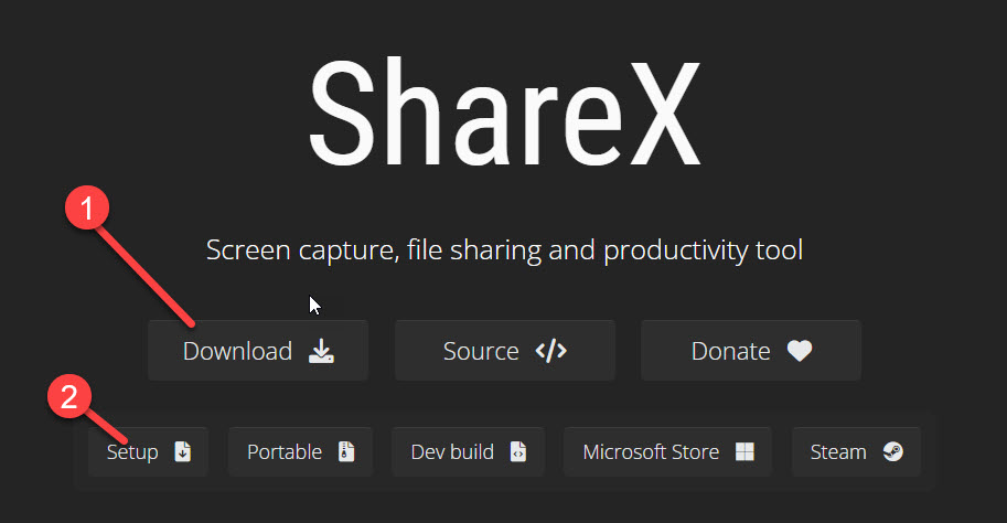program ShareX na kopírovanie textu z obrázkov