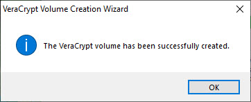 VeraCrypt Volume Creation Wizard