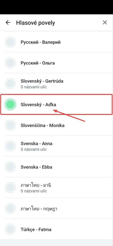 Slovenský hlas vo Waze